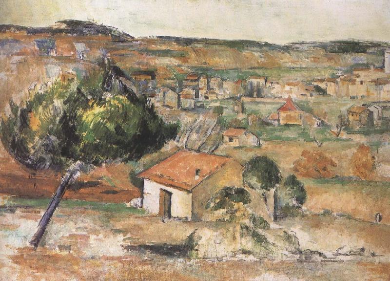 Paul Cezanne plain Provence France oil painting art